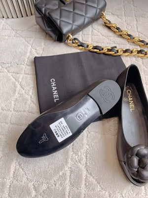 Chanel Women's G31318 Camellia shoes Lambskin  CC91008 - Euro 35=US 4 - View 7