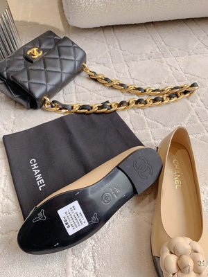 Chanel Women's G31318 Camellia shoes Lambskin CC91009 - Euro 35=US 4 - View 8
