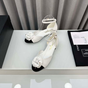 Chanel Women's G31318 Camellia shoes Lambskin Sandals Shoes CC91004 - Euro 35=US 4 - View 5