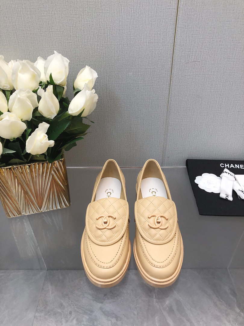 Chanel Women's G45474 Fashion Loafers Moccasins Lambskin C90400