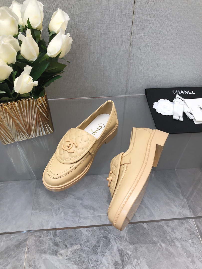 Chanel Women's G45474 Fashion Loafers Moccasins Lambskin C90400 - 34 - View 3