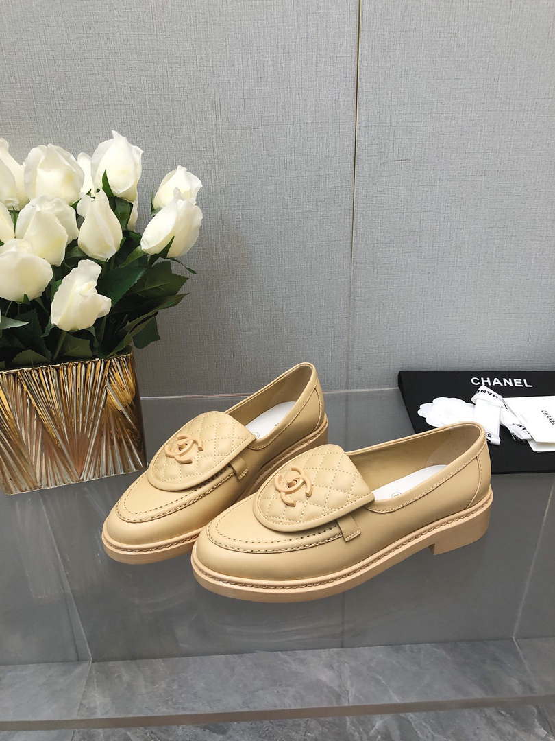 Chanel Women's G45474 Fashion Loafers Moccasins Lambskin C90400