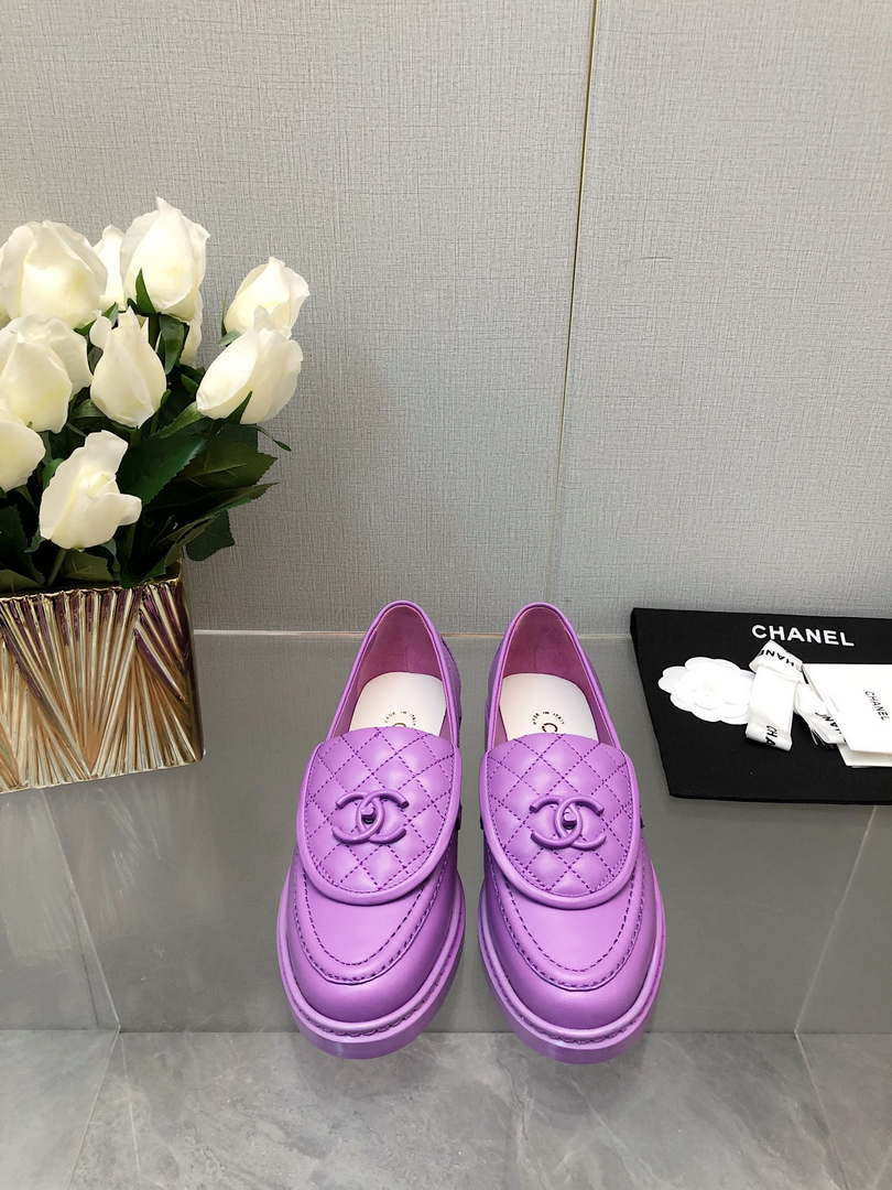 Chanel Women's G45474 Fashion Loafers Moccasins Lambskin C90403