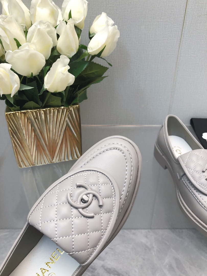 Chanel Women's G45474 Fashion Loafers Moccasins Lambskin C90404