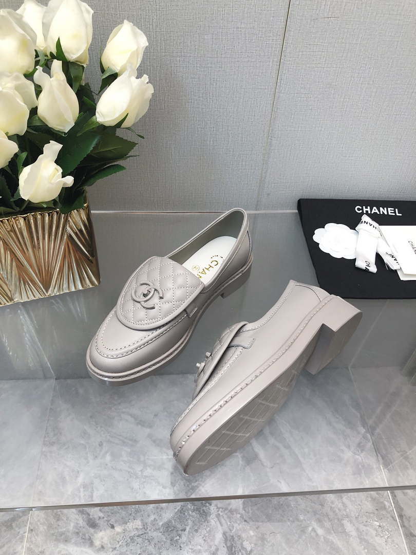 Chanel Women's G45474 Fashion Loafers Moccasins Lambskin C90404 - 34 - View 8