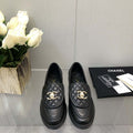Chanel Women's G45474 Fashion Loafers Moccasins Lambskin C90406 - 34 - View 1