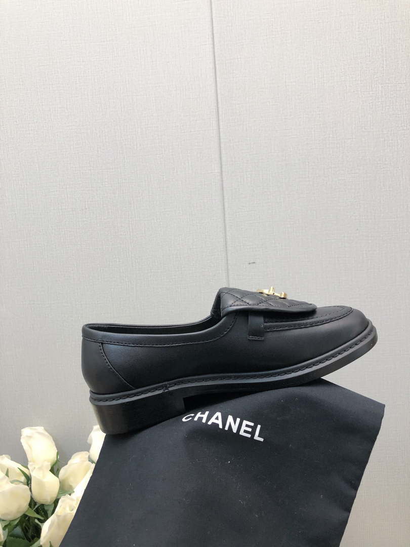 Chanel Women's G45474 Fashion Loafers Moccasins Lambskin C90406 - 34 - View 8