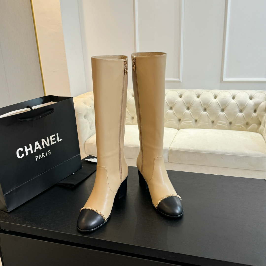 Chanel Women's G45977 Fashion High Boots Calfskin C9242£±