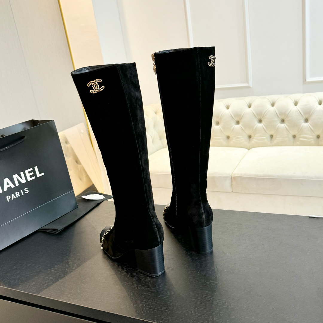 Chanel Women's G45977 Fashion High Boots Calfskin C92422