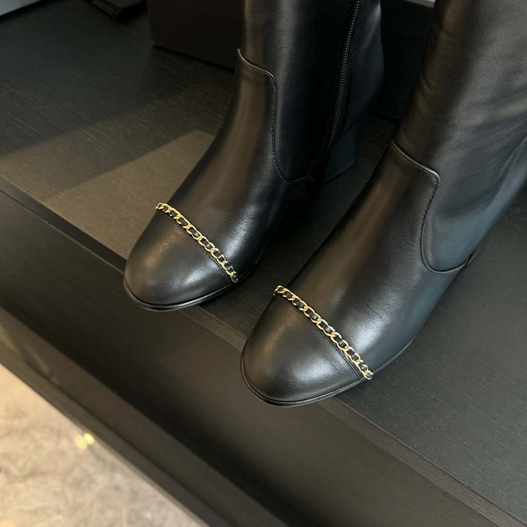 Chanel Women's G45977 Fashion High Boots Calfskin C92423