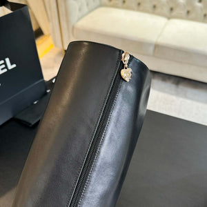 Chanel Women's G45977 Fashion High Boots Calfskin C92423 - US 4=Euro 35 - View 8