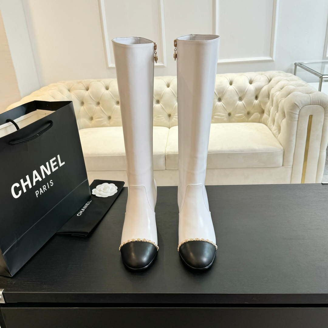 Chanel Women's G45977 Fashion High Boots Calfskin C92424