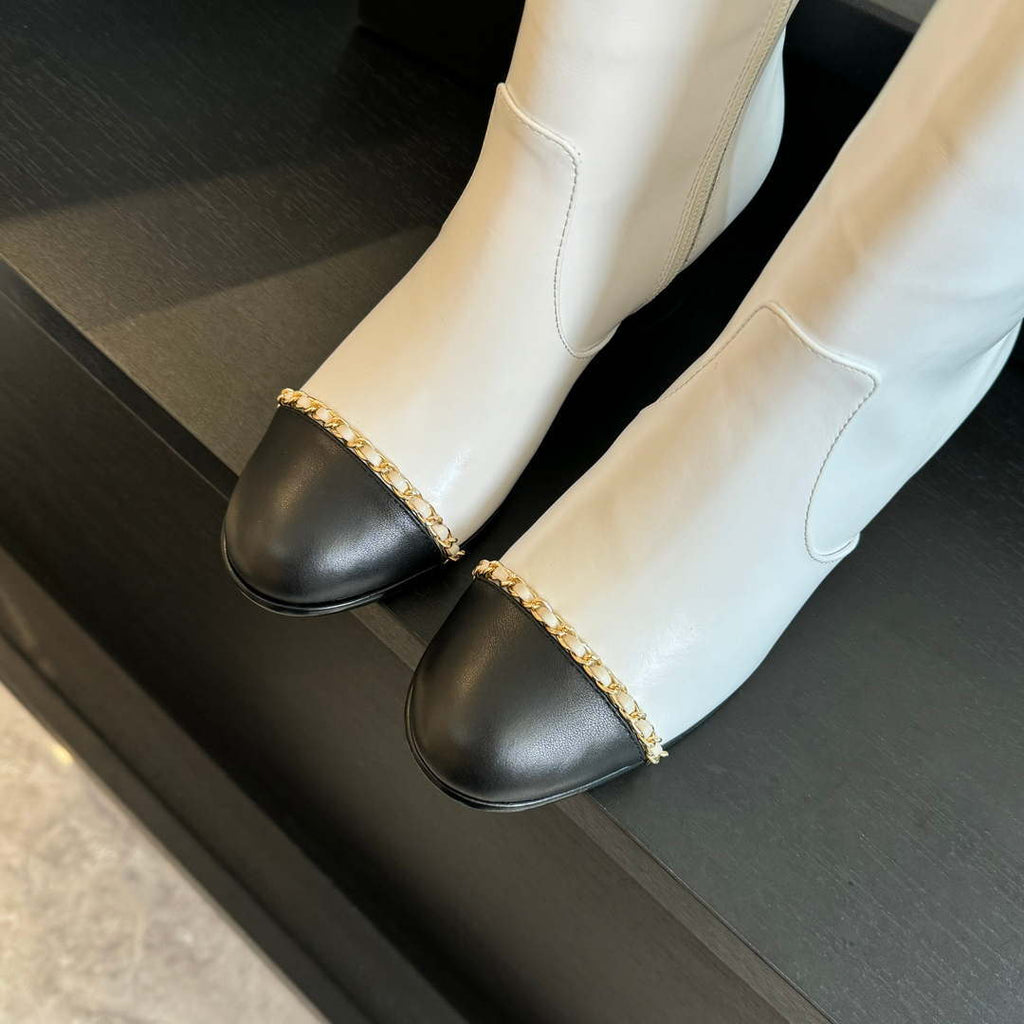 Chanel Women's G45977 Fashion High Boots Calfskin C92424