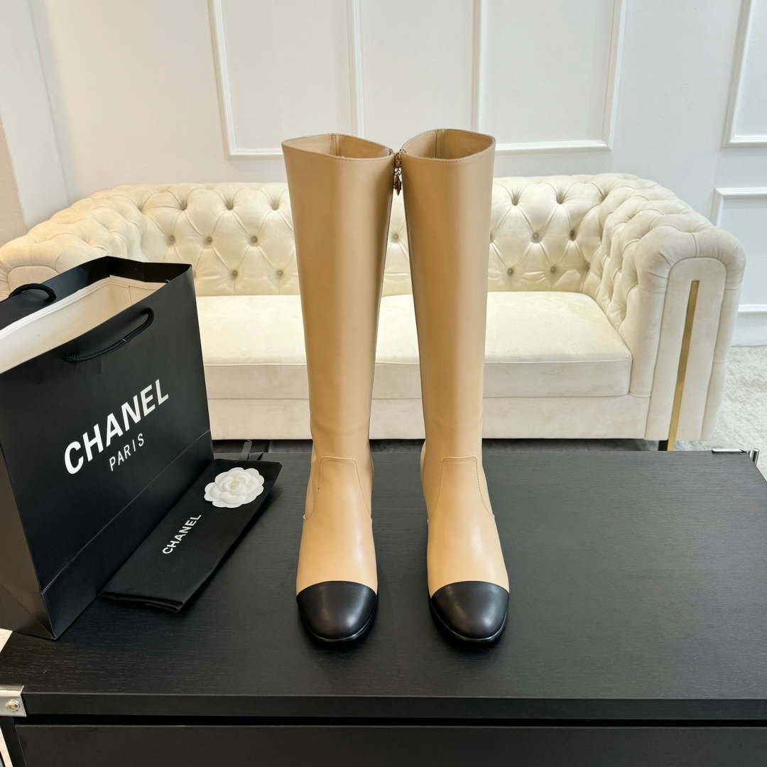 Chanel Women's G45977 Fashion High Boots Calfskin C92425