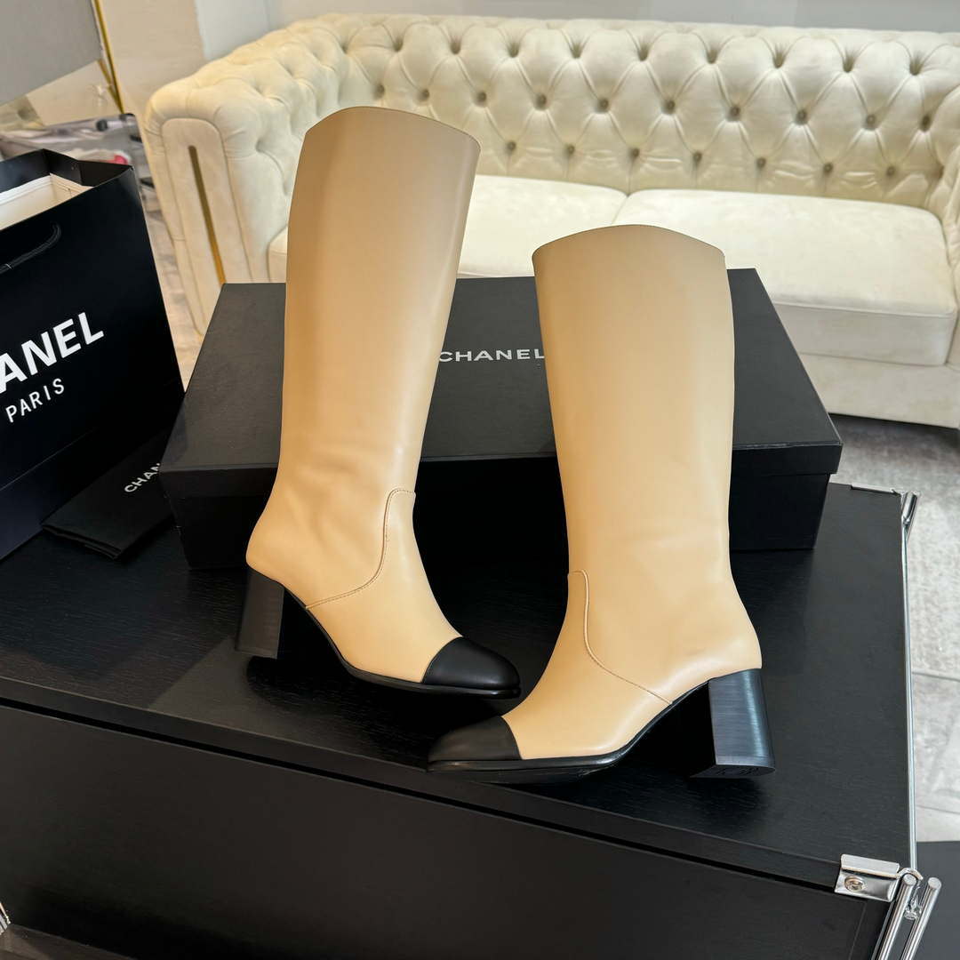 Chanel Women's G45977 Fashion High Boots Calfskin C92425
