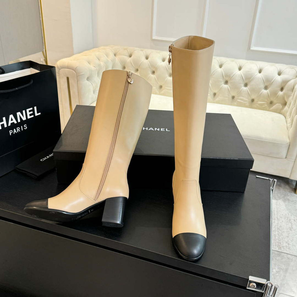 Chanel Women's G45977 Fashion High Boots Calfskin C92425