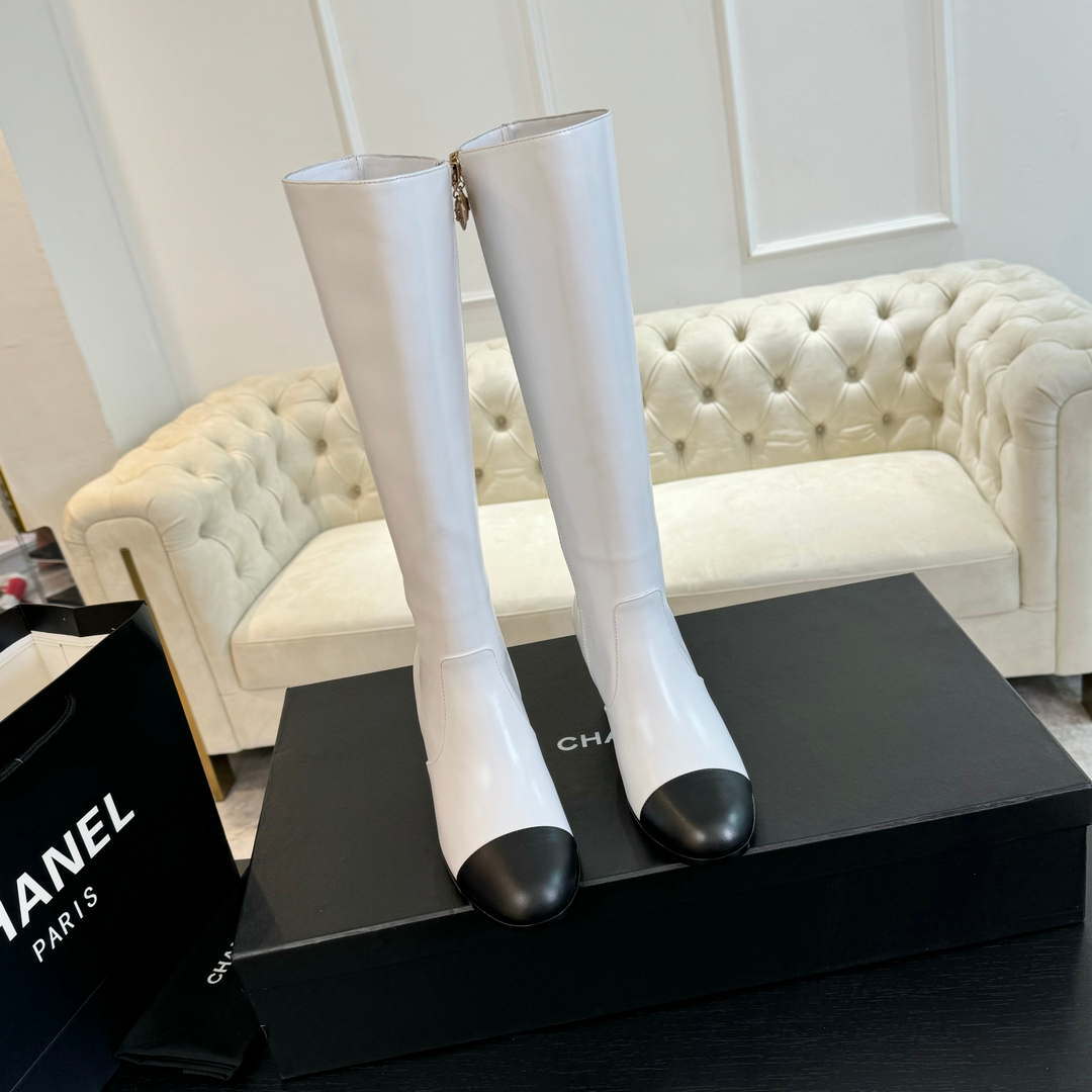 Chanel Women's G45977 Fashion High Boots Calfskin C92426 - US 4=Euro 35 - View 2
