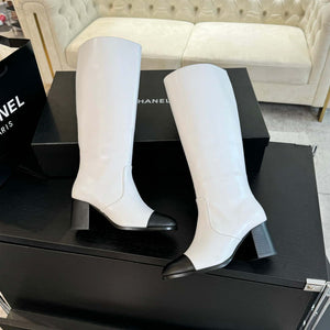 Chanel Women's G45977 Fashion High Boots Calfskin C92426 - US 4=Euro 35 - View 6