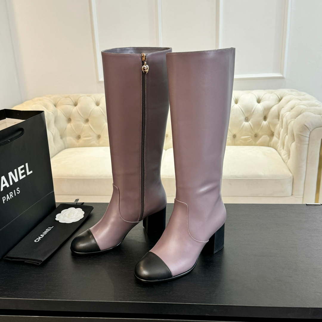 Chanel Women's G45977 Fashion High Boots Calfskin C92427 - US 4=Euro 35 - View 2