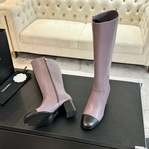 Chanel Women's G45977 Fashion High Boots Calfskin C92427 - US 4=Euro 35 - View 8