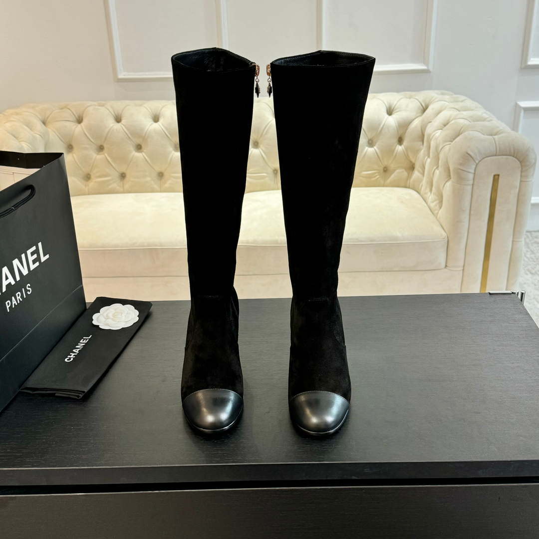 Chanel Women's G45977 Fashion High Boots Calfskin C92428