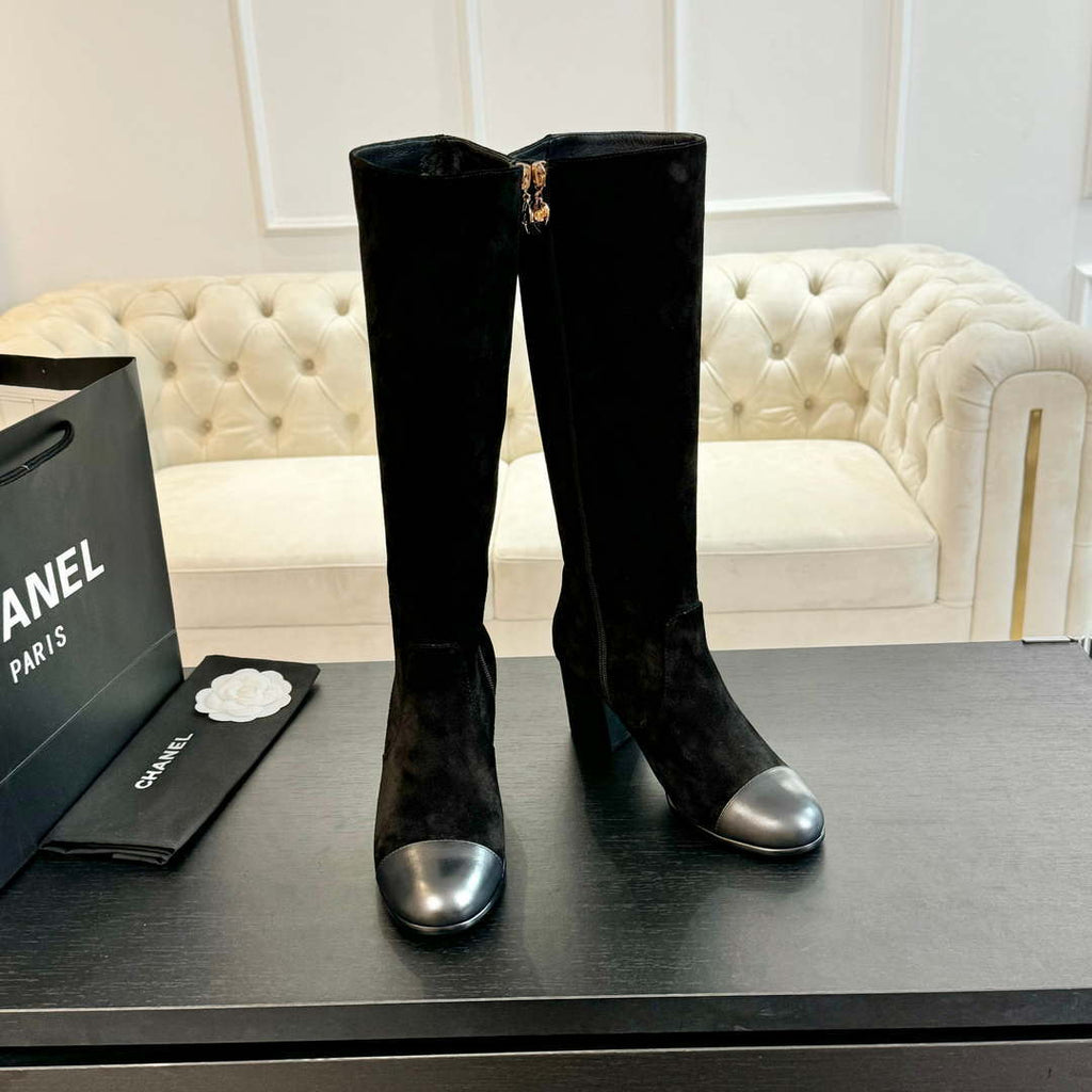 Chanel Women's G45977 Fashion High Boots Calfskin C92428