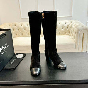 Chanel Women's G45977 Fashion High Boots Calfskin C92428 - US 4=Euro 35 - View 2