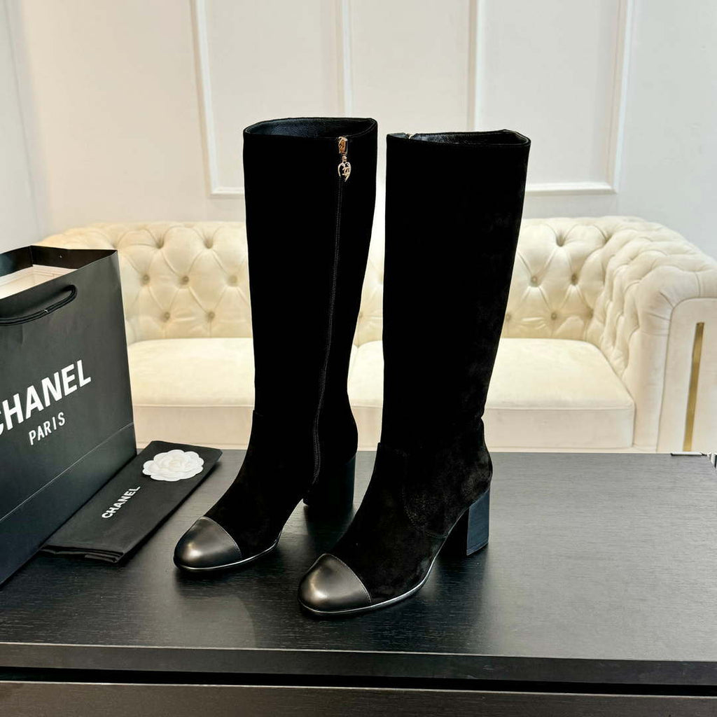 Chanel Women's G45977 Fashion High Boots Calfskin C92428