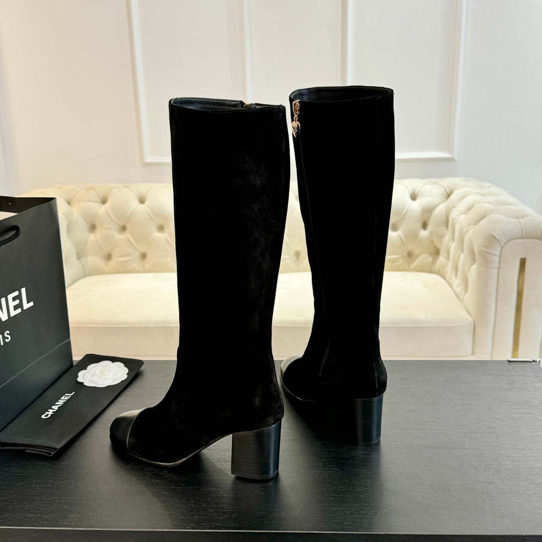 Chanel Women's G45977 Fashion High Boots Calfskin C92428