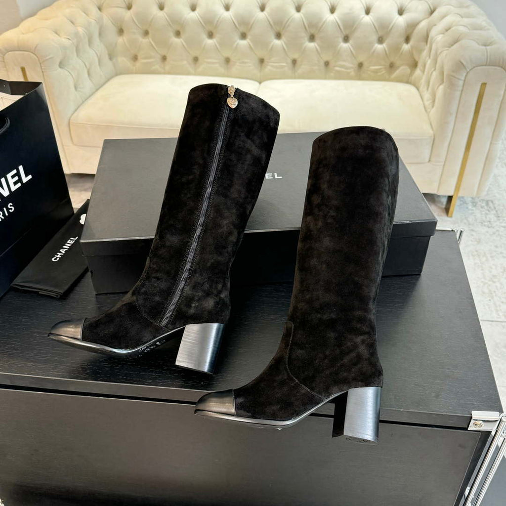 Chanel Women's G45977 Fashion High Boots Calfskin C92428