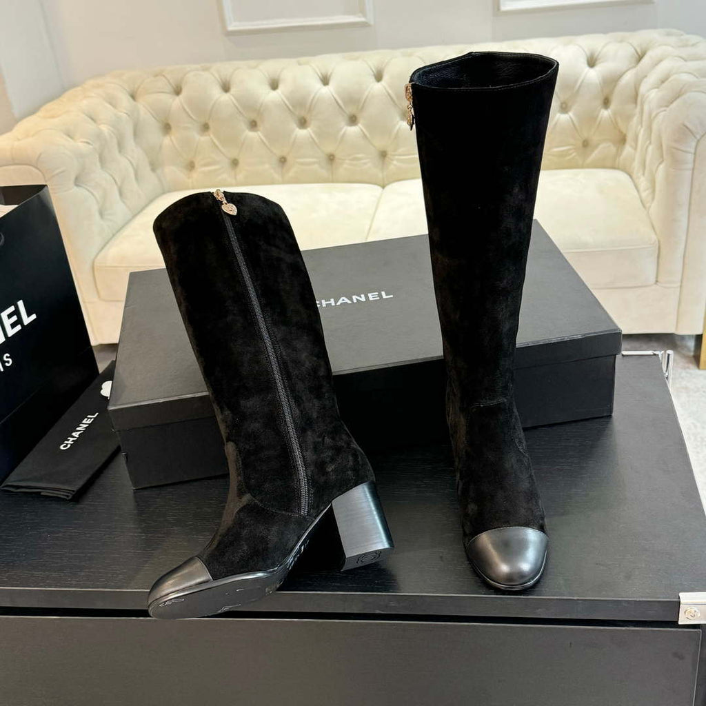Chanel Women's G45977 Fashion High Boots Calfskin C92428