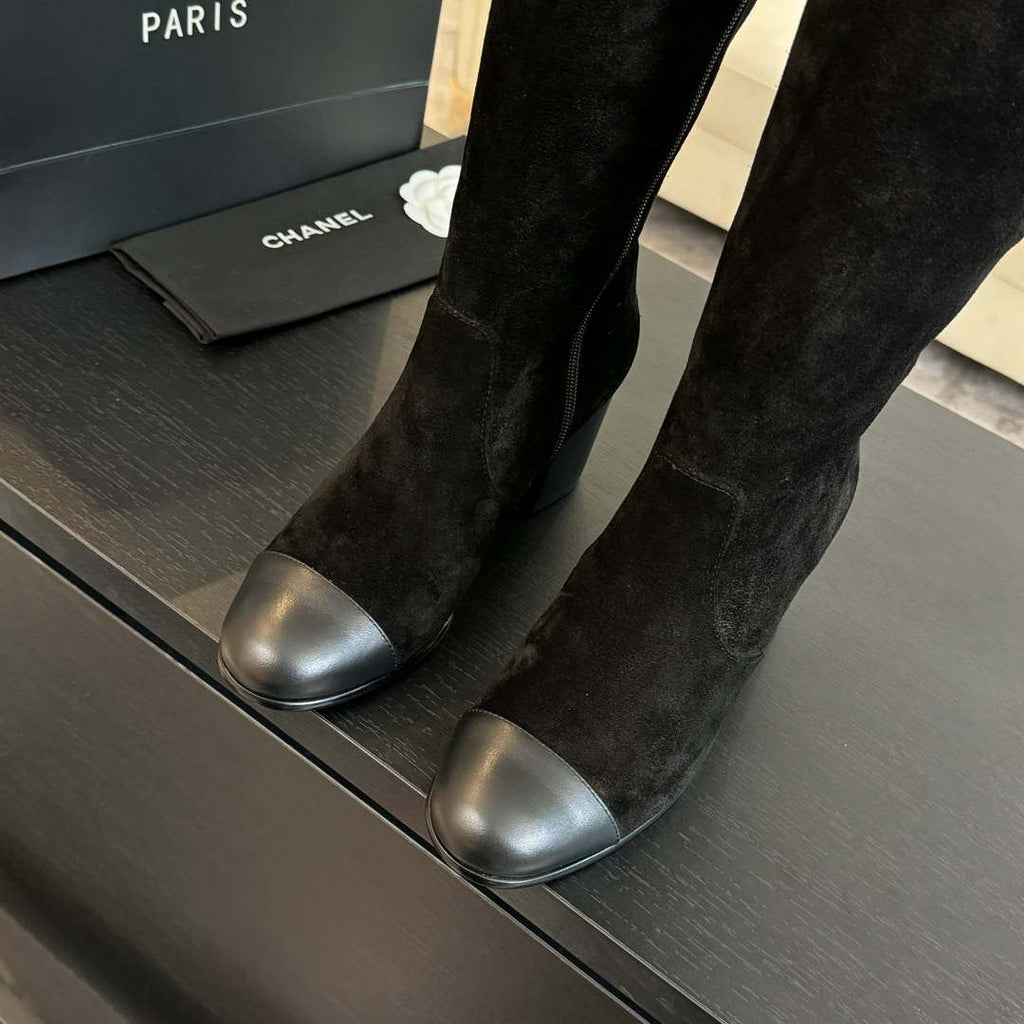 Chanel Women's G45977 Fashion High Boots Calfskin C92428