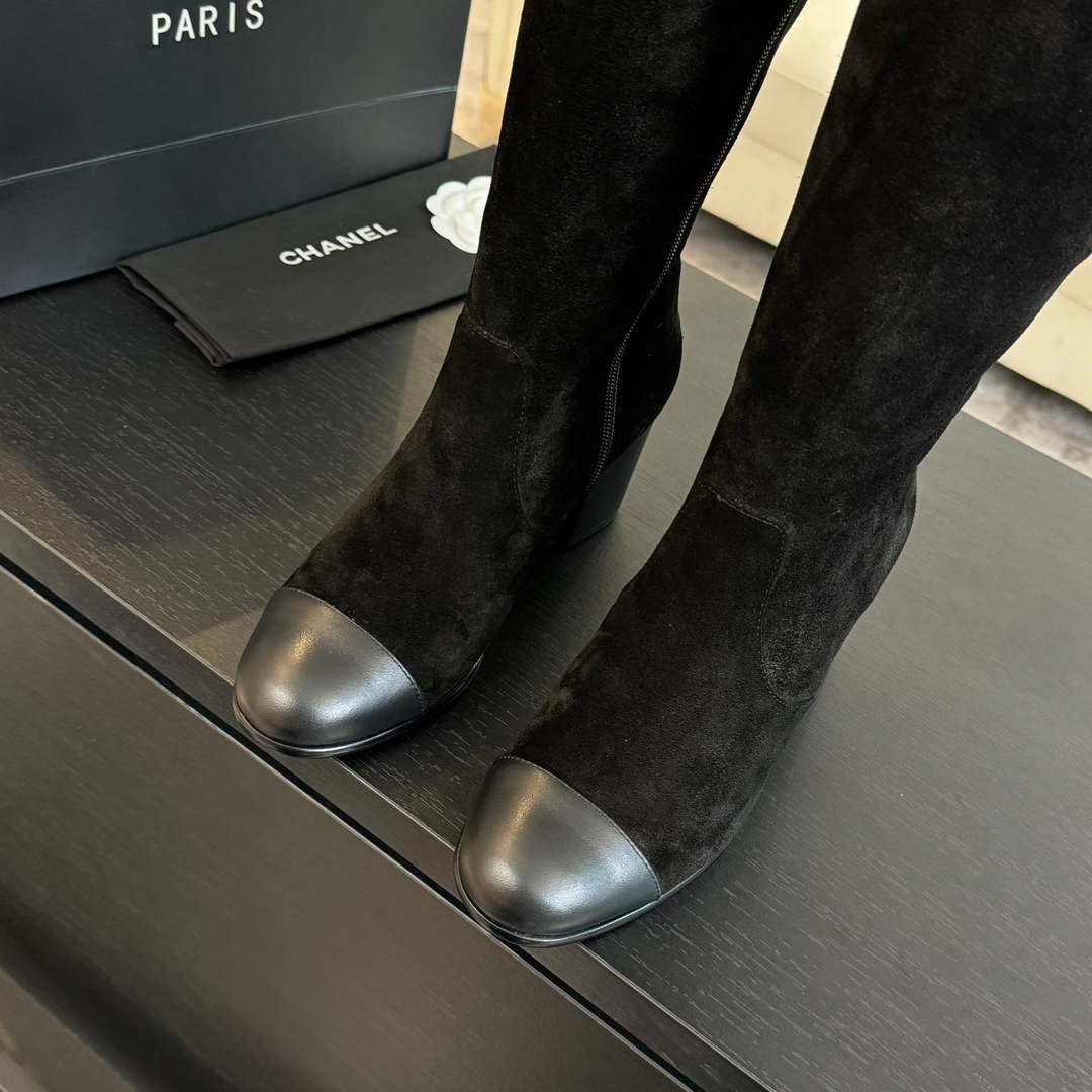 Chanel Women's G45977 Fashion High Boots Calfskin C92428