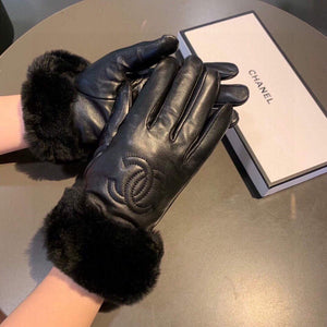 Chanel Women's Gloves Designer Leather Gloves AA8315 - Default Title - View 3