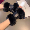 Chanel Women's Gloves Designer Leather Gloves AA8317