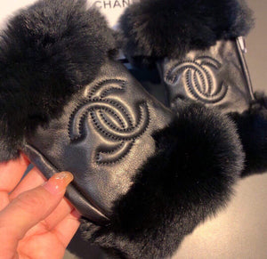 Chanel Women's Gloves Designer Leather Gloves AA8317 - Default Title - View 7