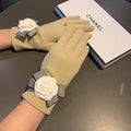 Chanel Women's Gloves Designer Wool Gloves AA8320