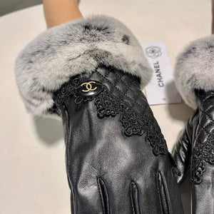 Chanel Women's Gloves Designer Leather Gloves AA8321 - Default Title - View 9