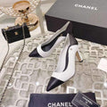 Chanel Women's Heels Leather Calfskin C90273 - 35 - View 1