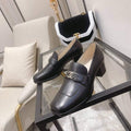 Chanel Women's Heels Leather Calfskin C90276