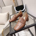 Chanel Women's Heels Leather Calfskin C90277 - 35 - View 1