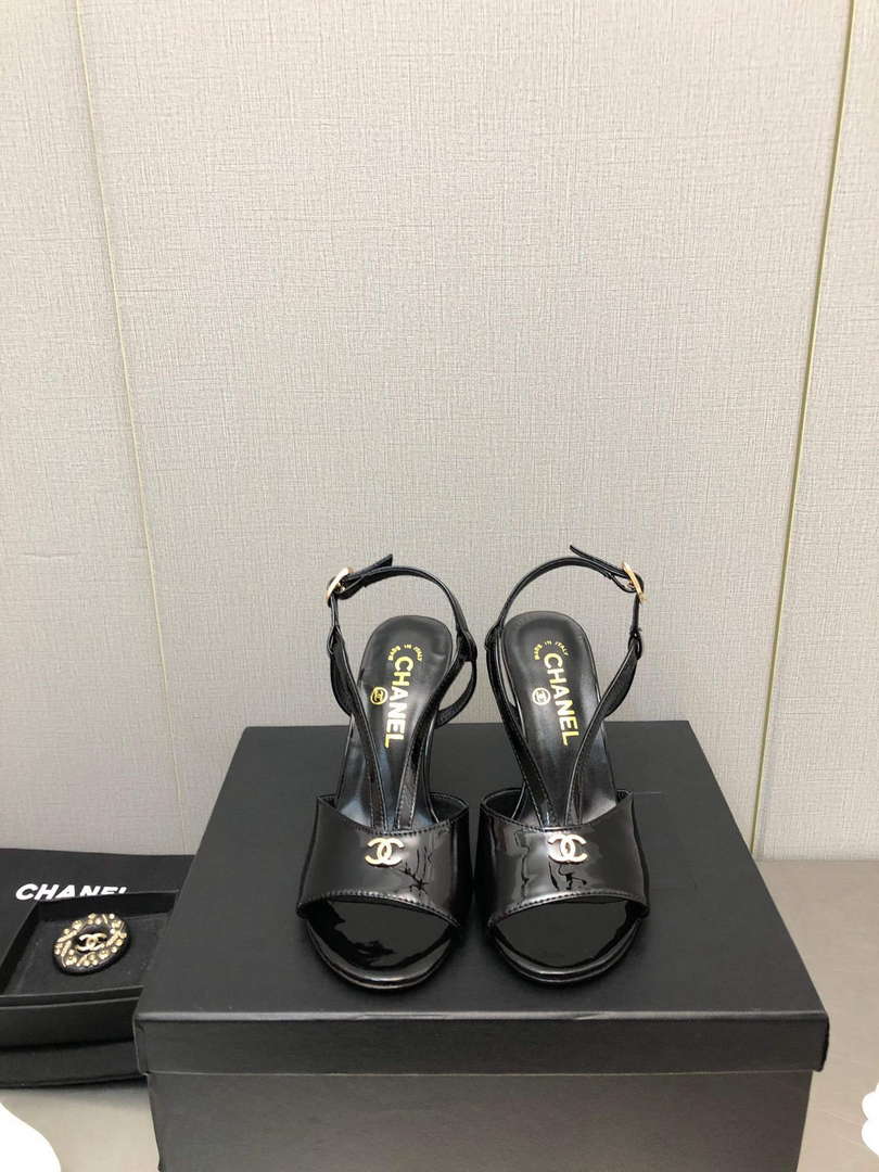 Chanel Women's High Heel Sandals C91600 - 35 - View 2
