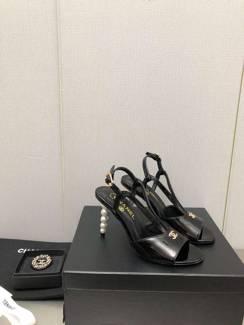Chanel Women's High Heel Sandals C91600