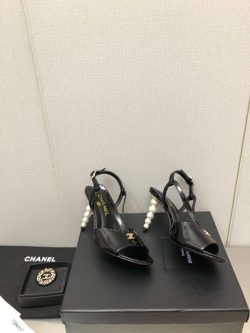 Chanel Women's High Heel Sandals C91600