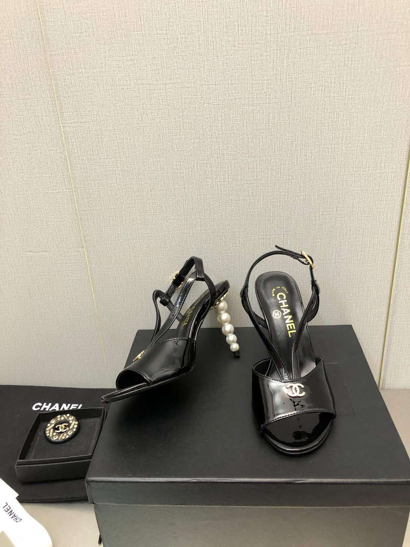 Chanel Women's High Heel Sandals C91600