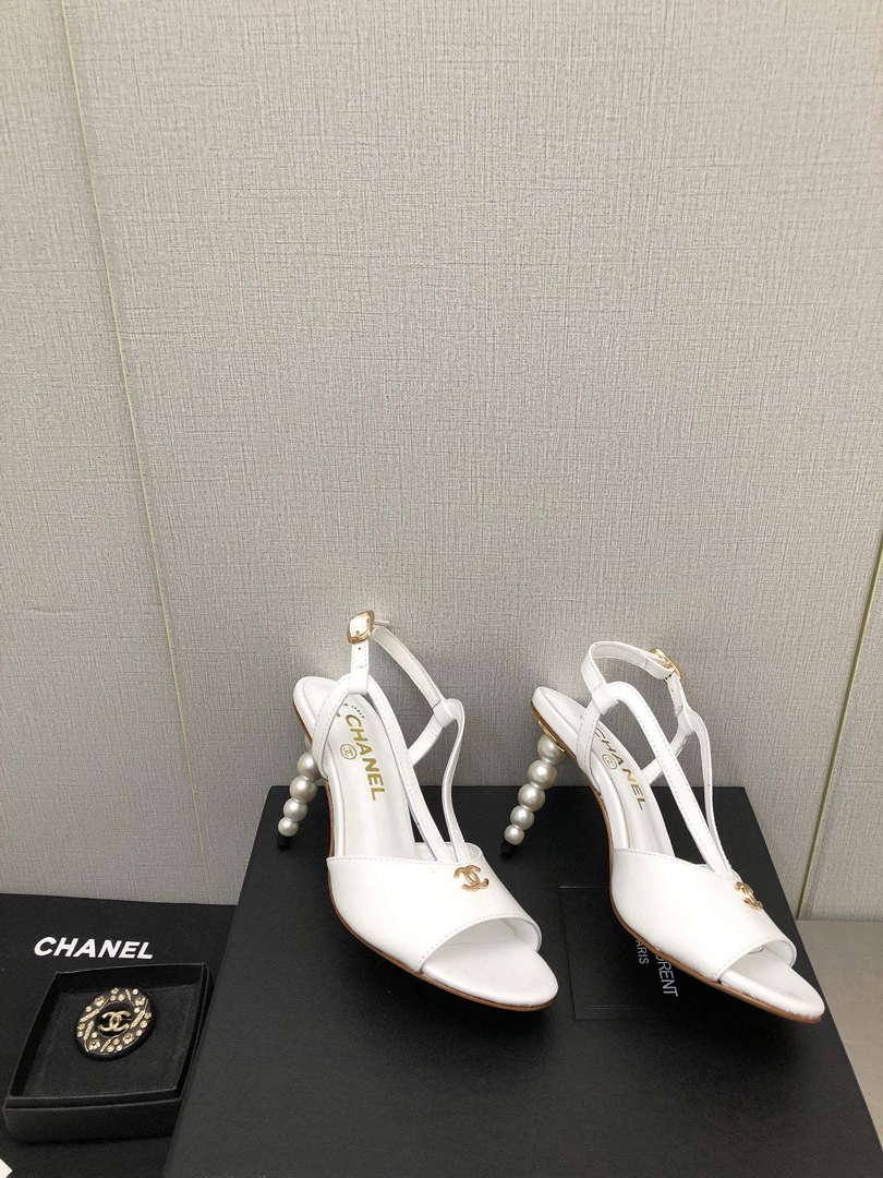 Chanel Women's High Heel Sandals C91601