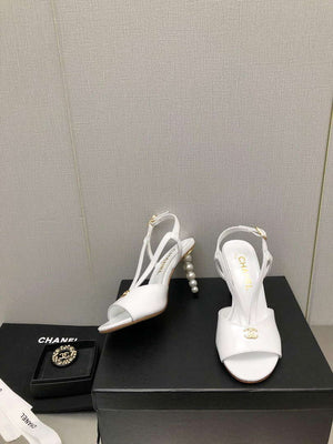 Chanel Women's High Heel Sandals C91601 - 35 - View 1