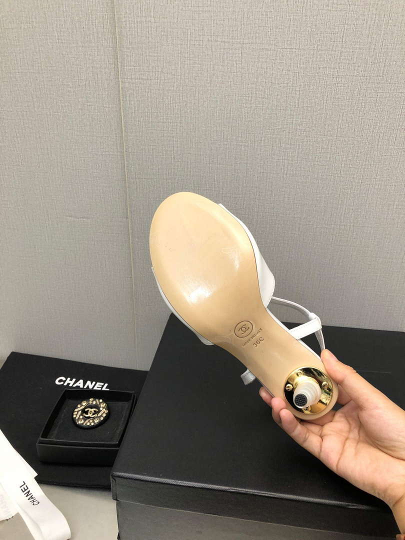 Chanel Women's High Heel Sandals C91601