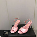 Chanel Women's High Heel Sandals C91602 - 35 - View 1