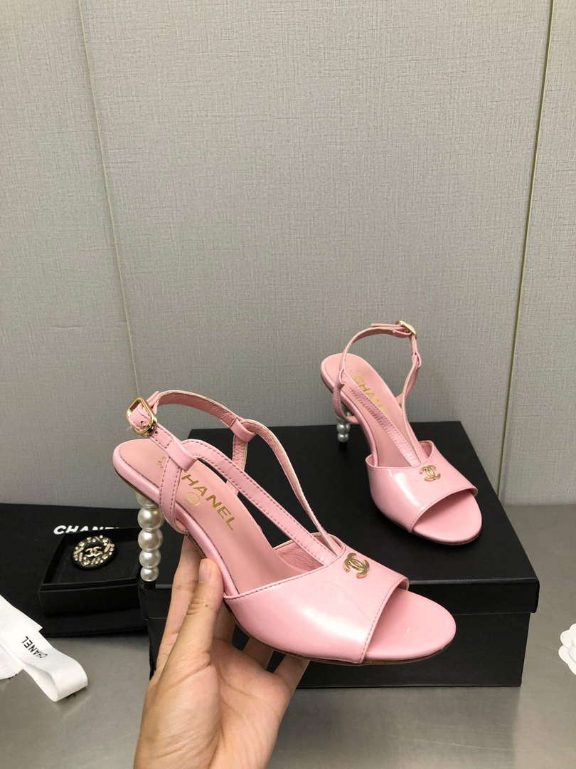 Chanel Women's High Heel Sandals C91602